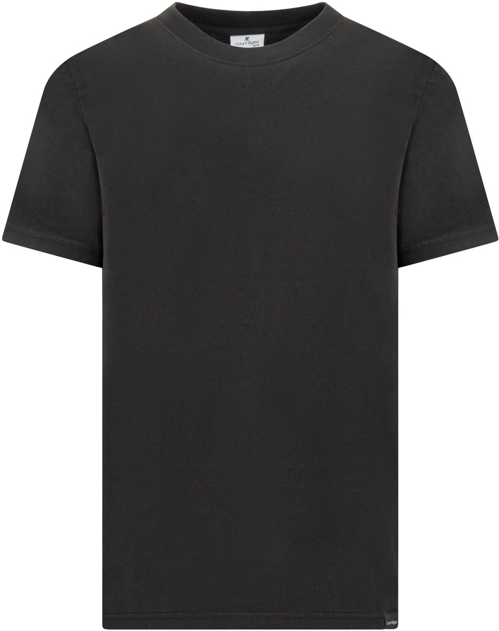 COURREGES T-Shirt AC Zwart