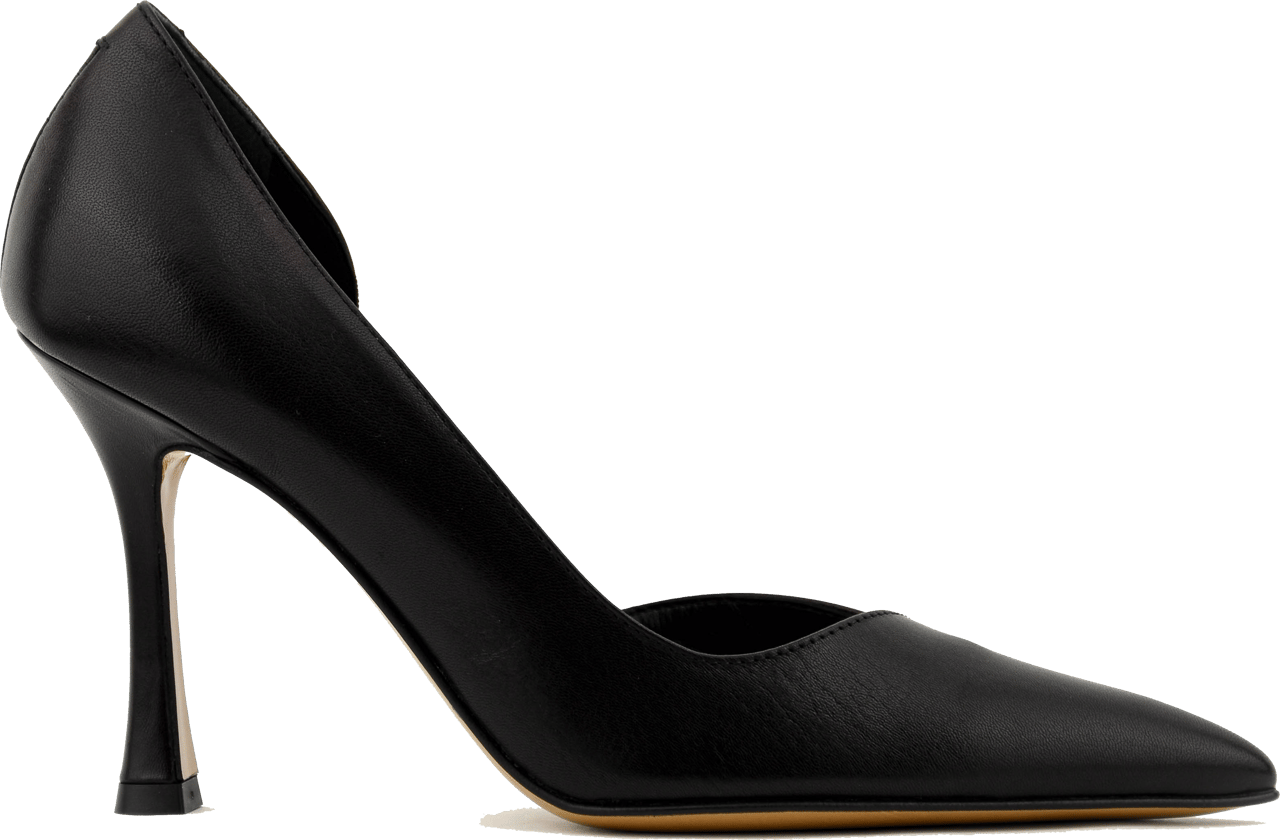Paul Warmer D'orsay Pump Black 90 Zwart
