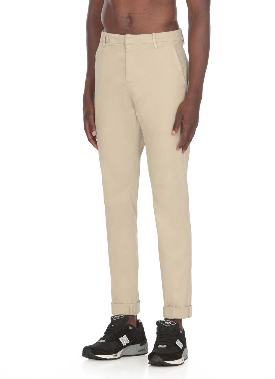 Dondup Slim fit pants 'Gaubert' Beige