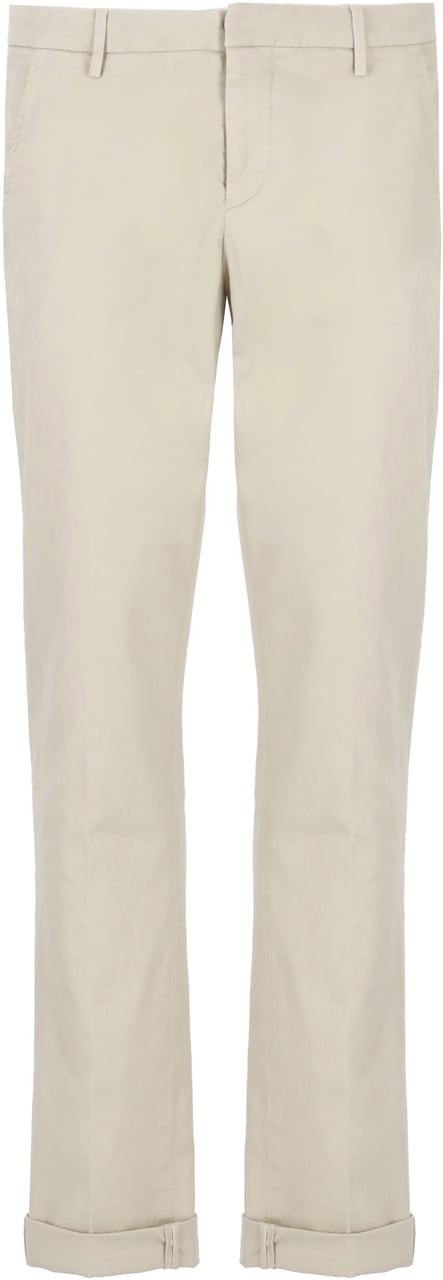 Dondup Slim fit pants 'Gaubert' Beige