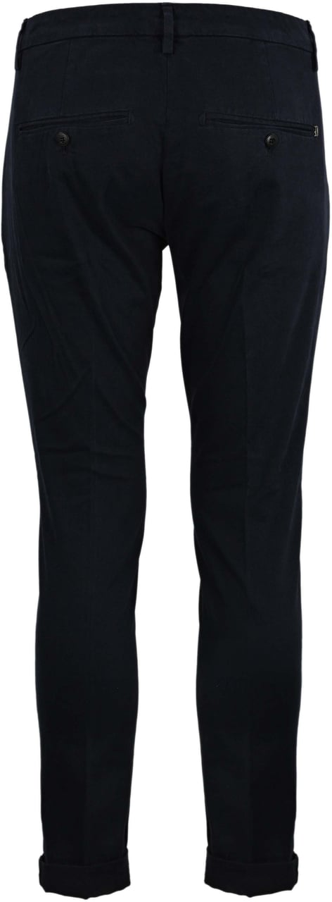 Dondup Trousers Blue Blauw