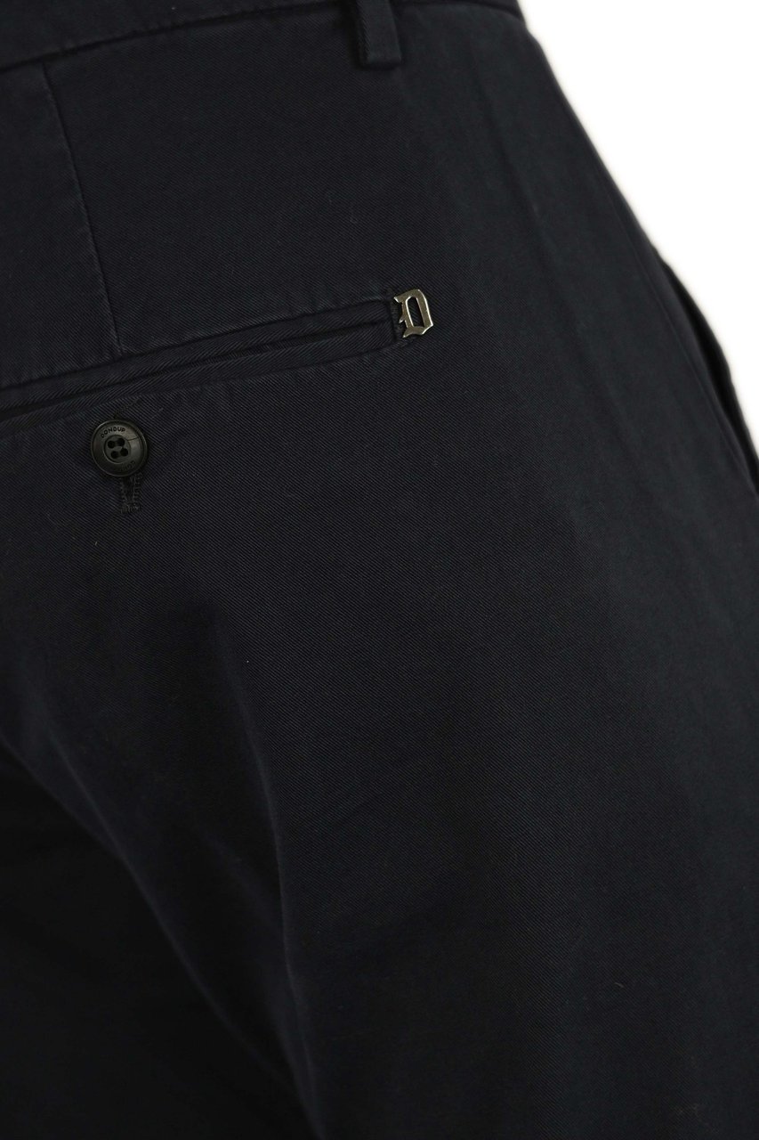 Dondup Trousers Blue Blauw