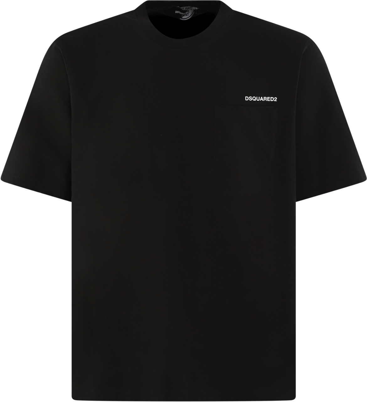 Dsquared2 Heren Hotel Diablo T-Shirt Zwart Zwart