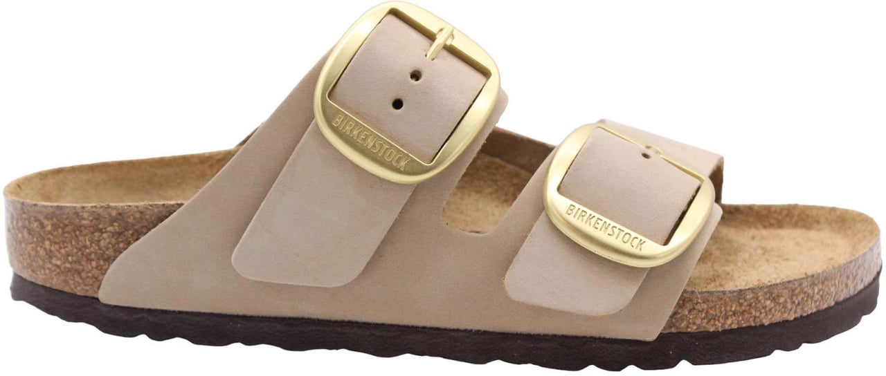 Birkenstock Birkenstock Arizona Big Buckle Slippers Zand 1024064 Beige