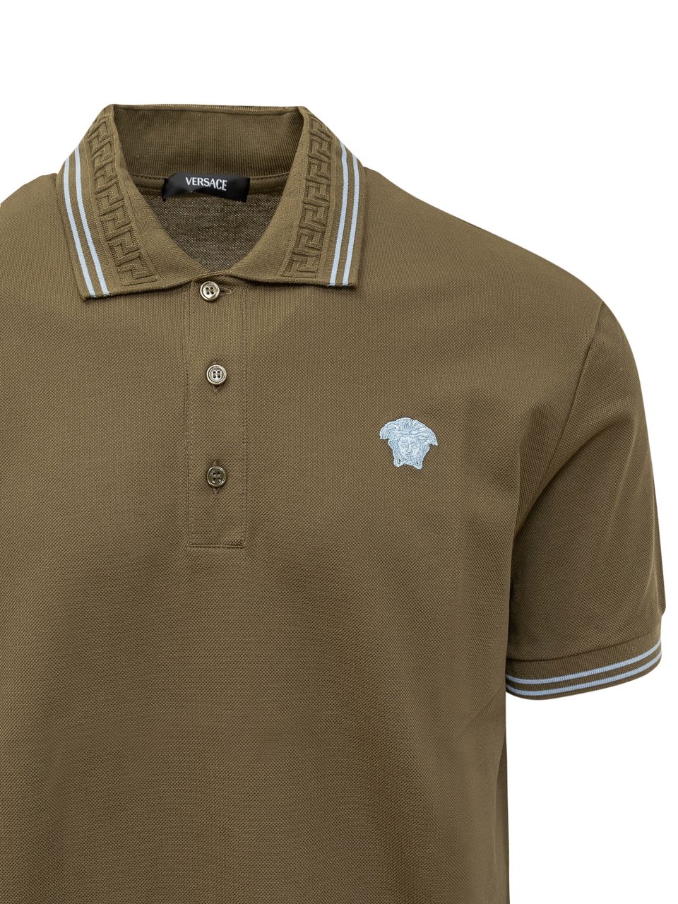 Versace Polo Piquet Groen