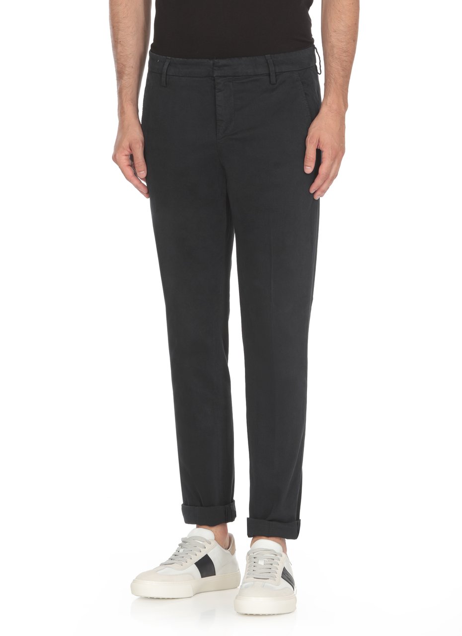 Dondup Slim fit pants 'Gaubert' Blauw