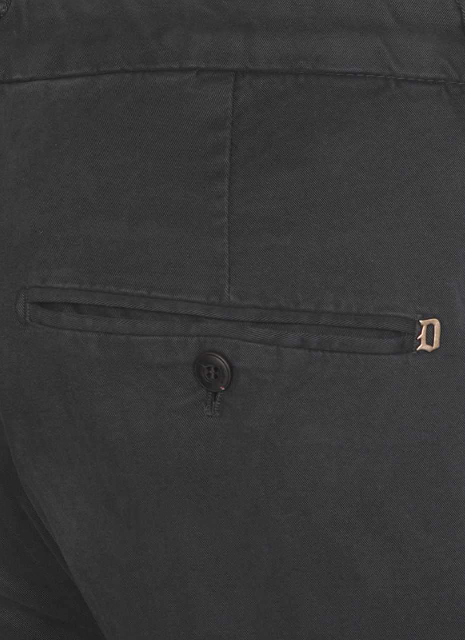 Dondup Slim fit pants 'Gaubert' Blauw