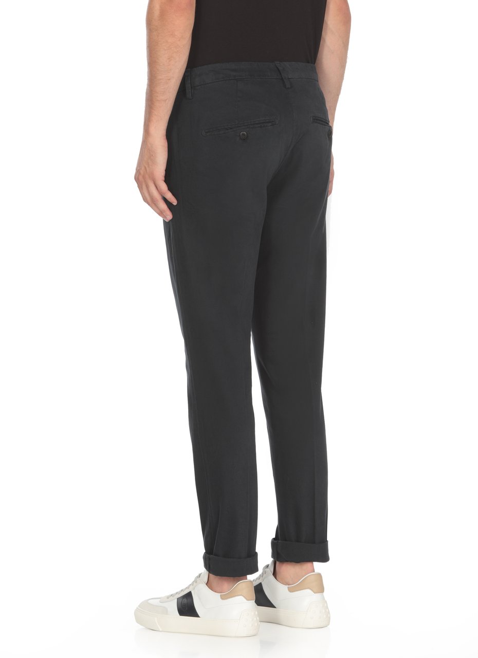 Dondup Slim fit pants 'Gaubert' Blauw