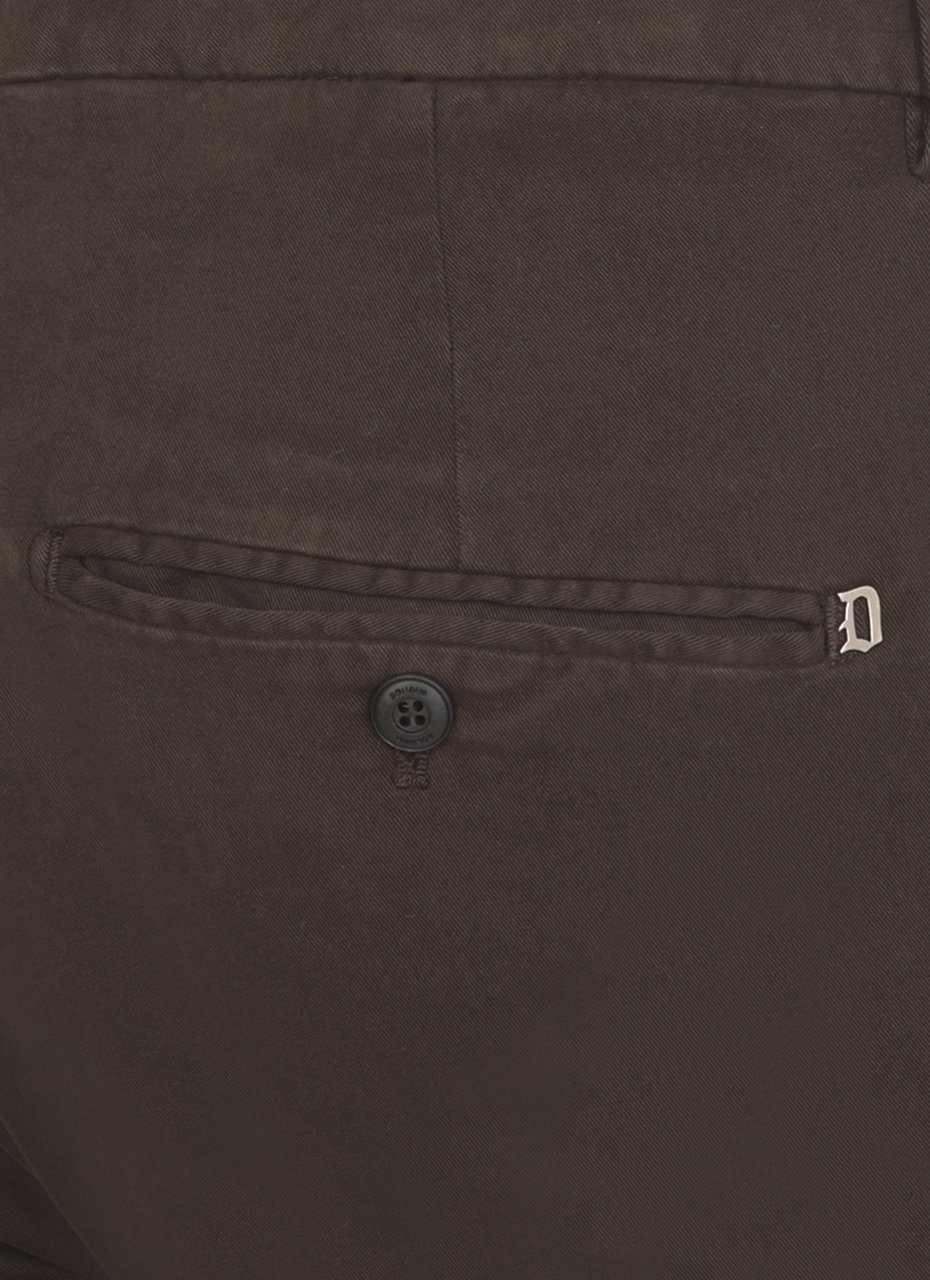 Dondup Slim fit pants 'Gaubert' Bruin
