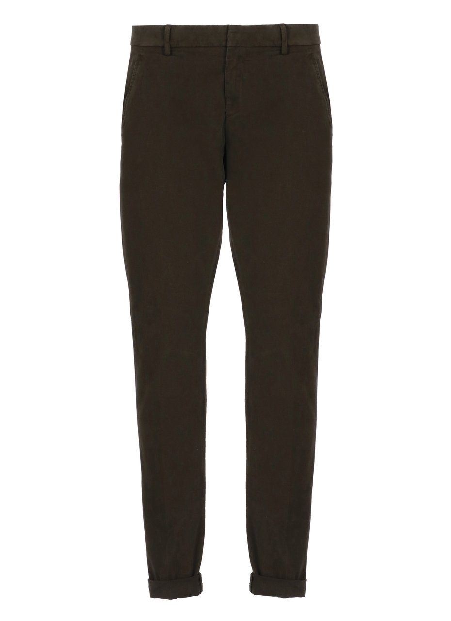 Dondup Slim fit pants 'Gaubert' Bruin