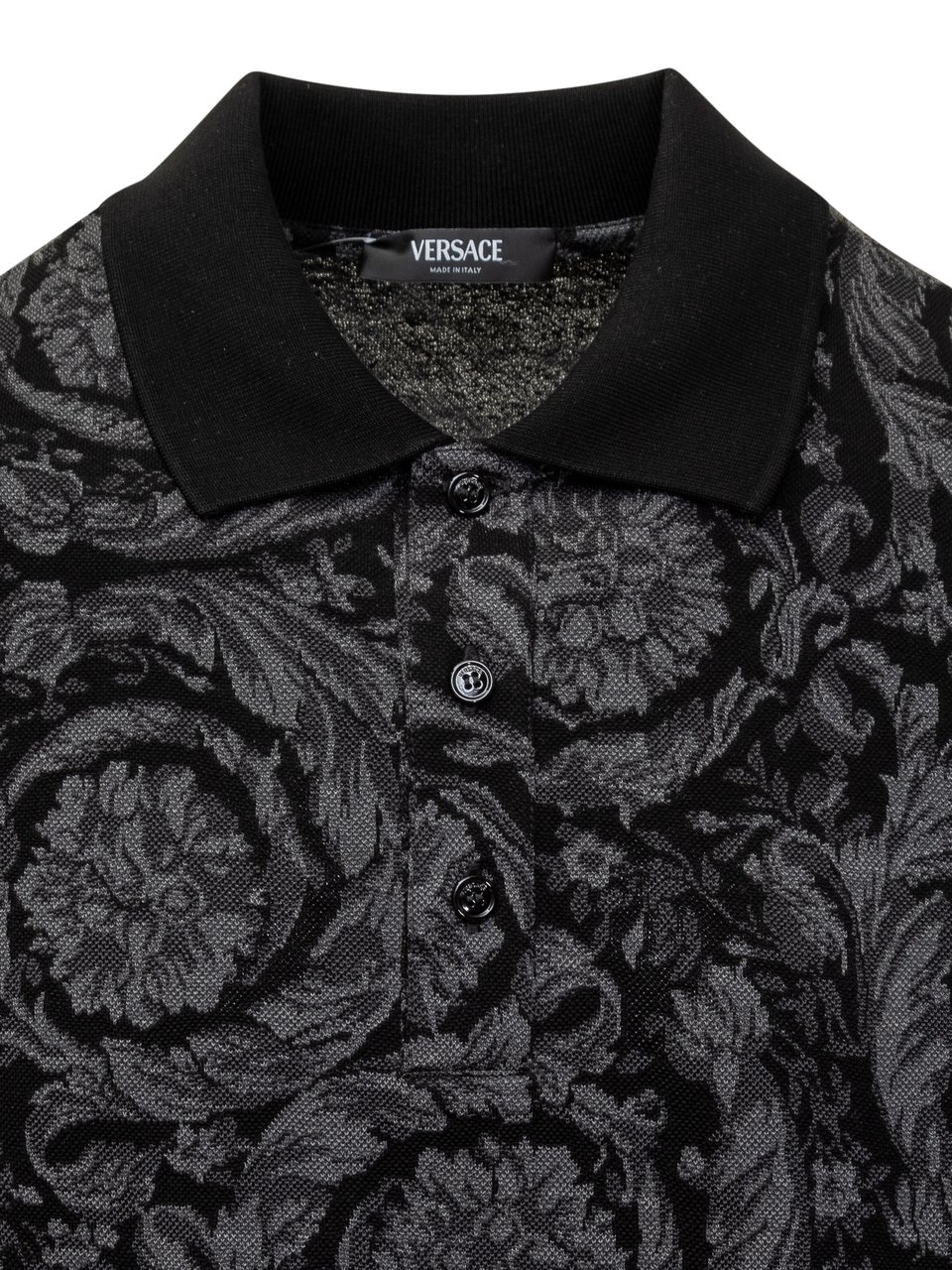 Versace Polo Barocco Zwart