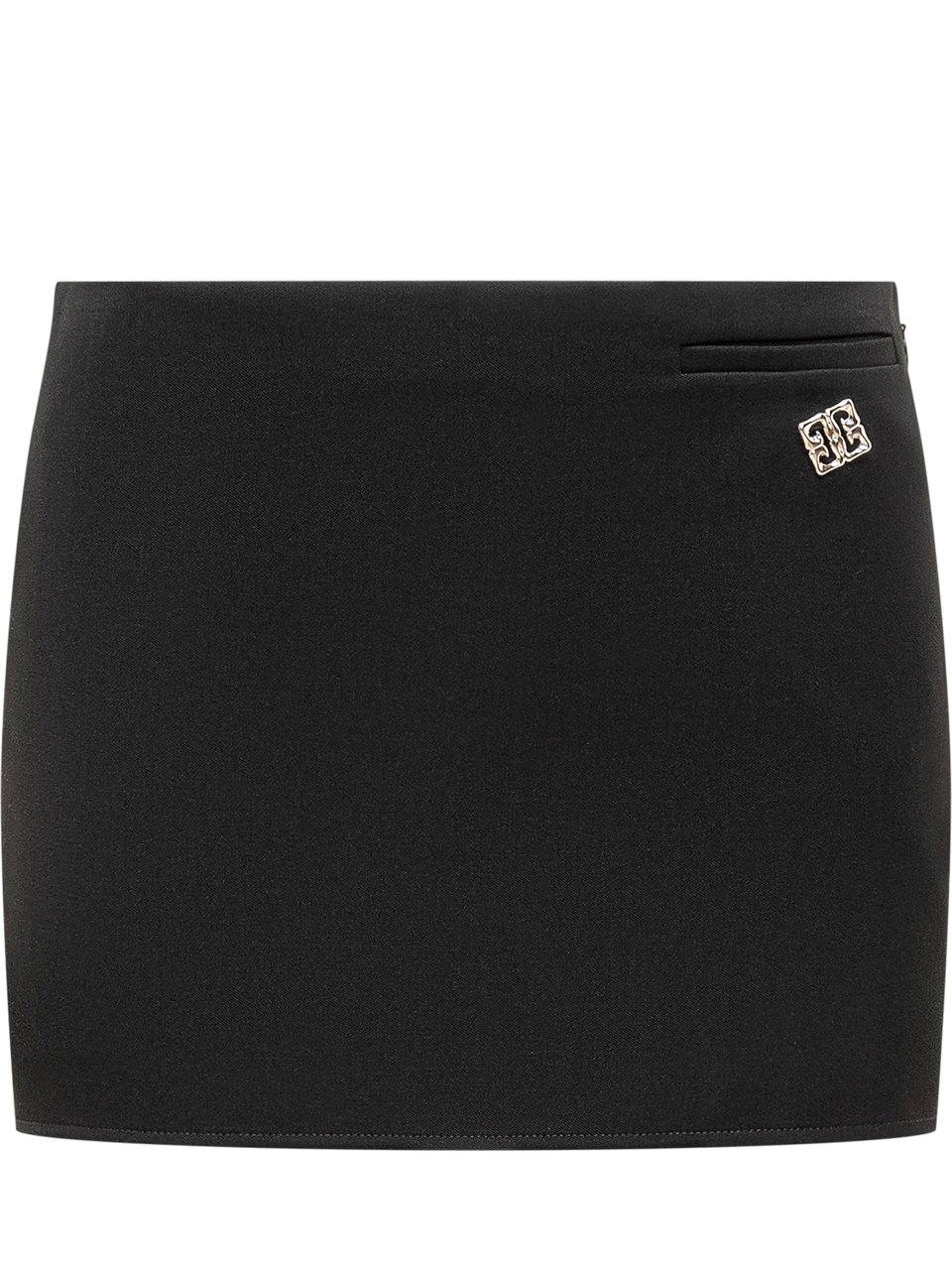 Givenchy Minigonna con Logo Zwart