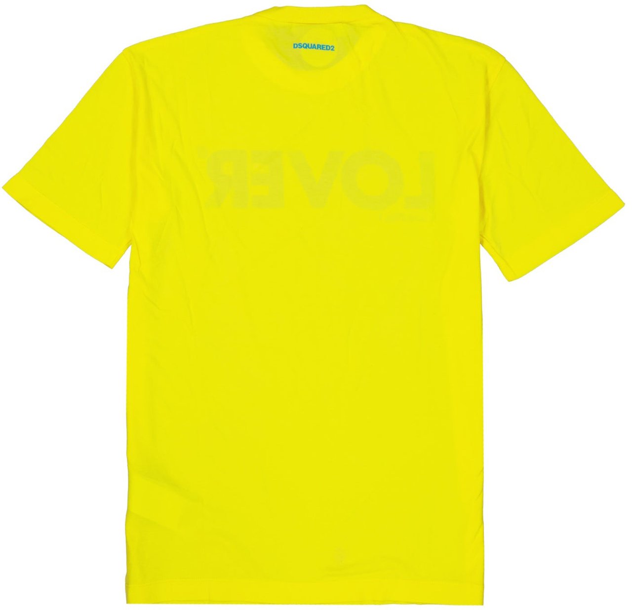Dsquared2 Dsquared2 Cotton T-Shirt Geel