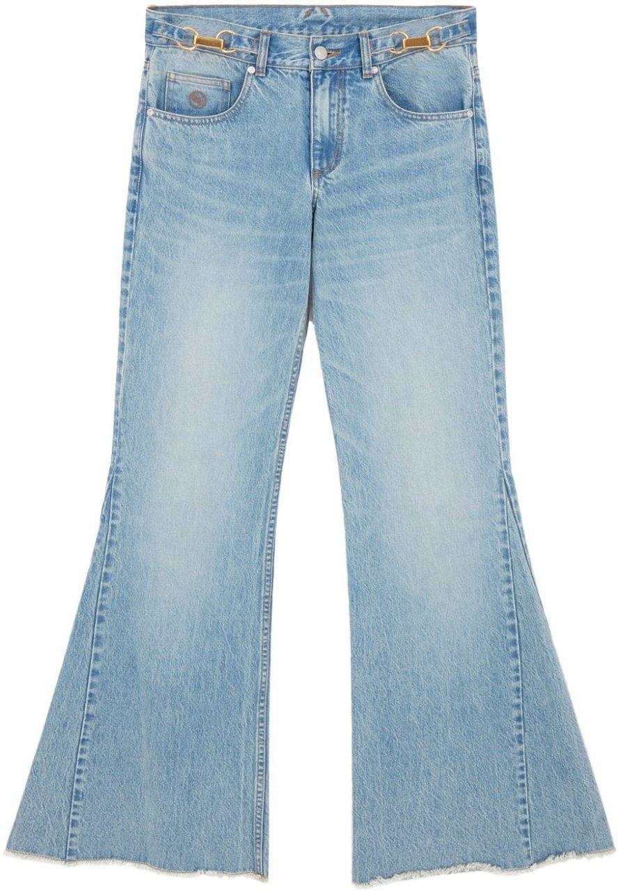 Stella McCartney Stella McCartney Denim jeans Blauw