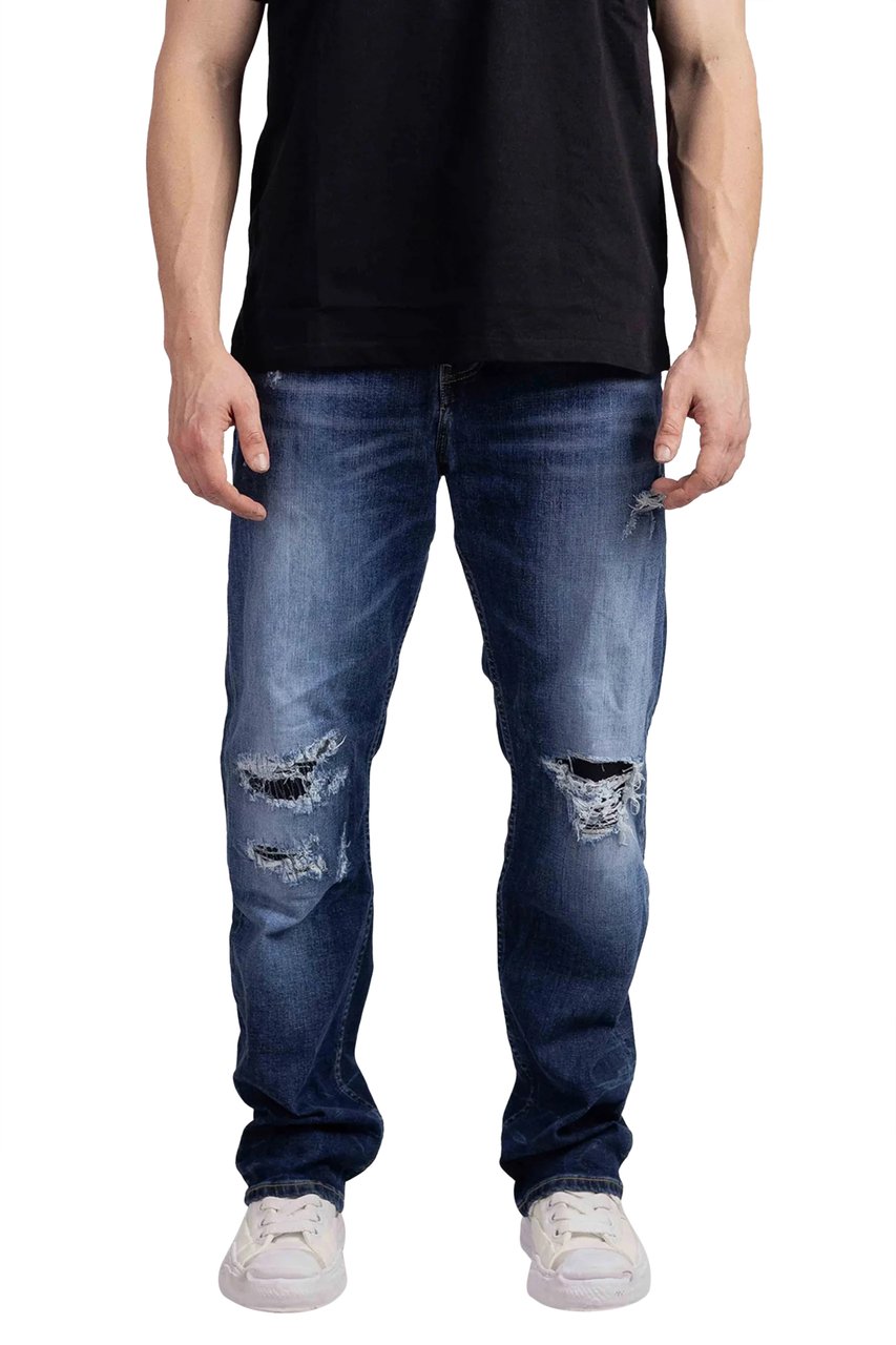 Richesse Thunder Baggy Jeans Heren Blauw Blauw