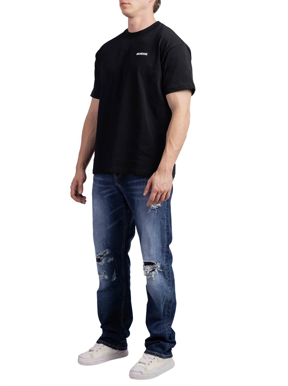 Richesse Thunder Baggy Jeans Heren Blauw Blauw