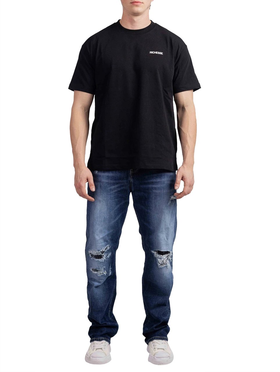 Richesse Thunder Baggy Jeans Heren Blauw Blauw