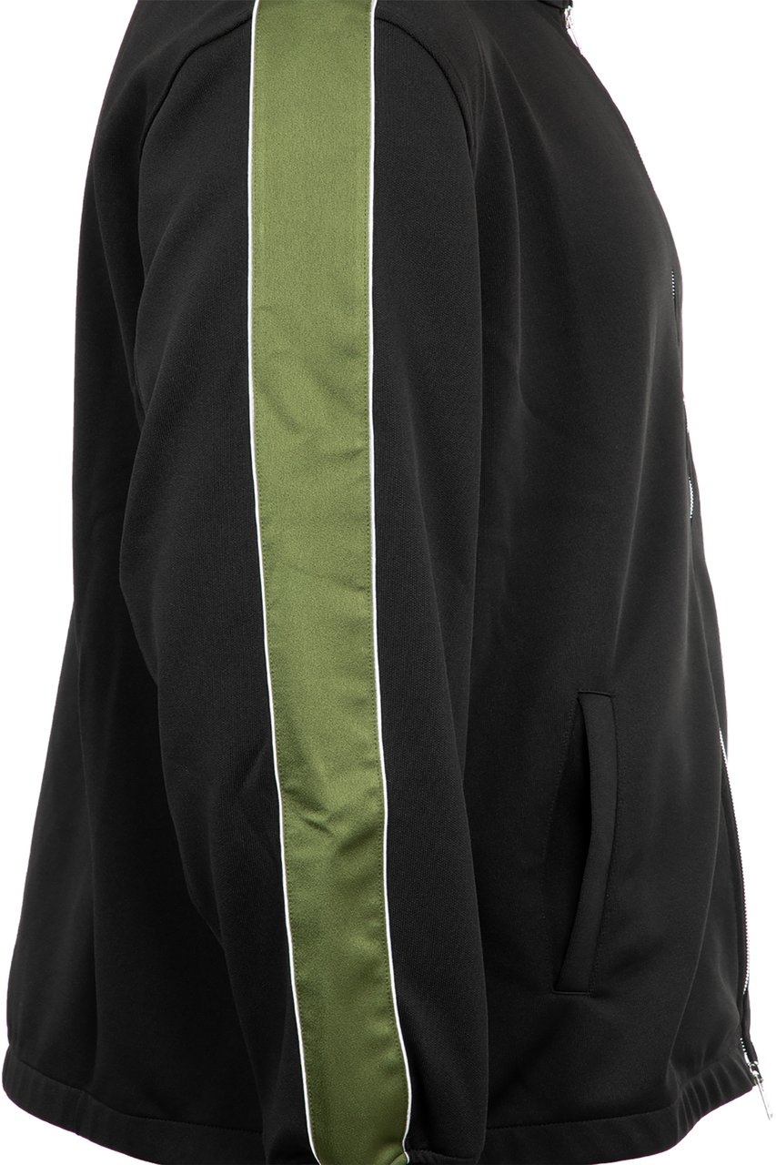 Lanvin jacket black khaki Zwart
