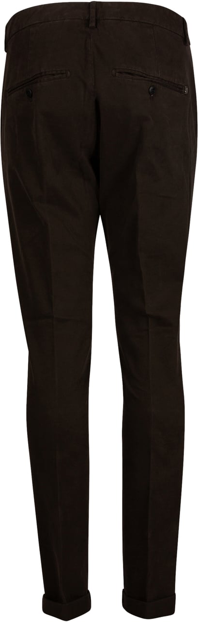 Dondup Slim fit pants 'Gaubert' Bruin