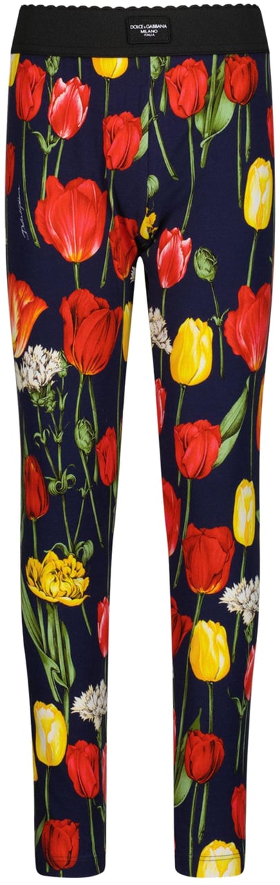 Dolce & Gabbana Dolce & Gabbana Kinder Meisjes Legging Blauw