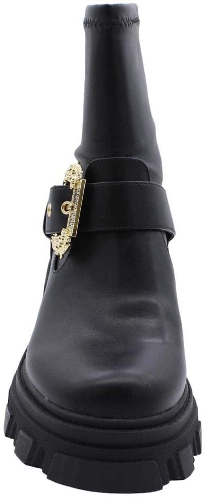 Versace Jeans Couture Enkellaars Black Zwart
