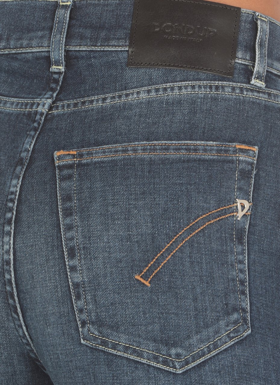 Dondup Trousers Blue Blauw