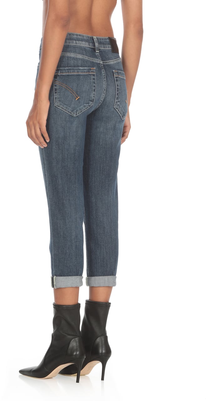 Dondup Trousers Blue Blauw