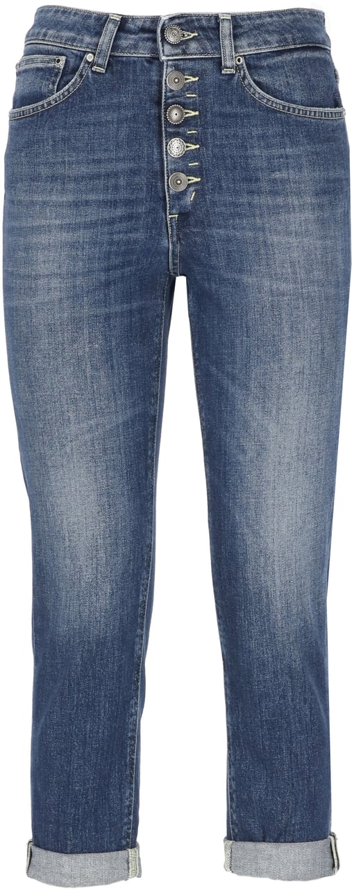 Dondup Trousers Blue Blauw