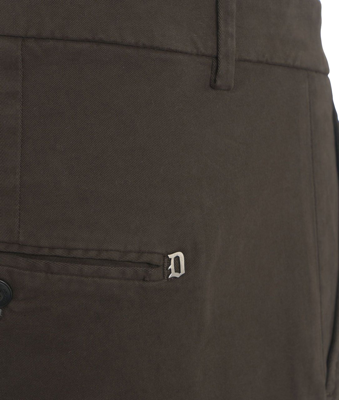 Dondup Slim fit pants 'Gaubert' Bruin