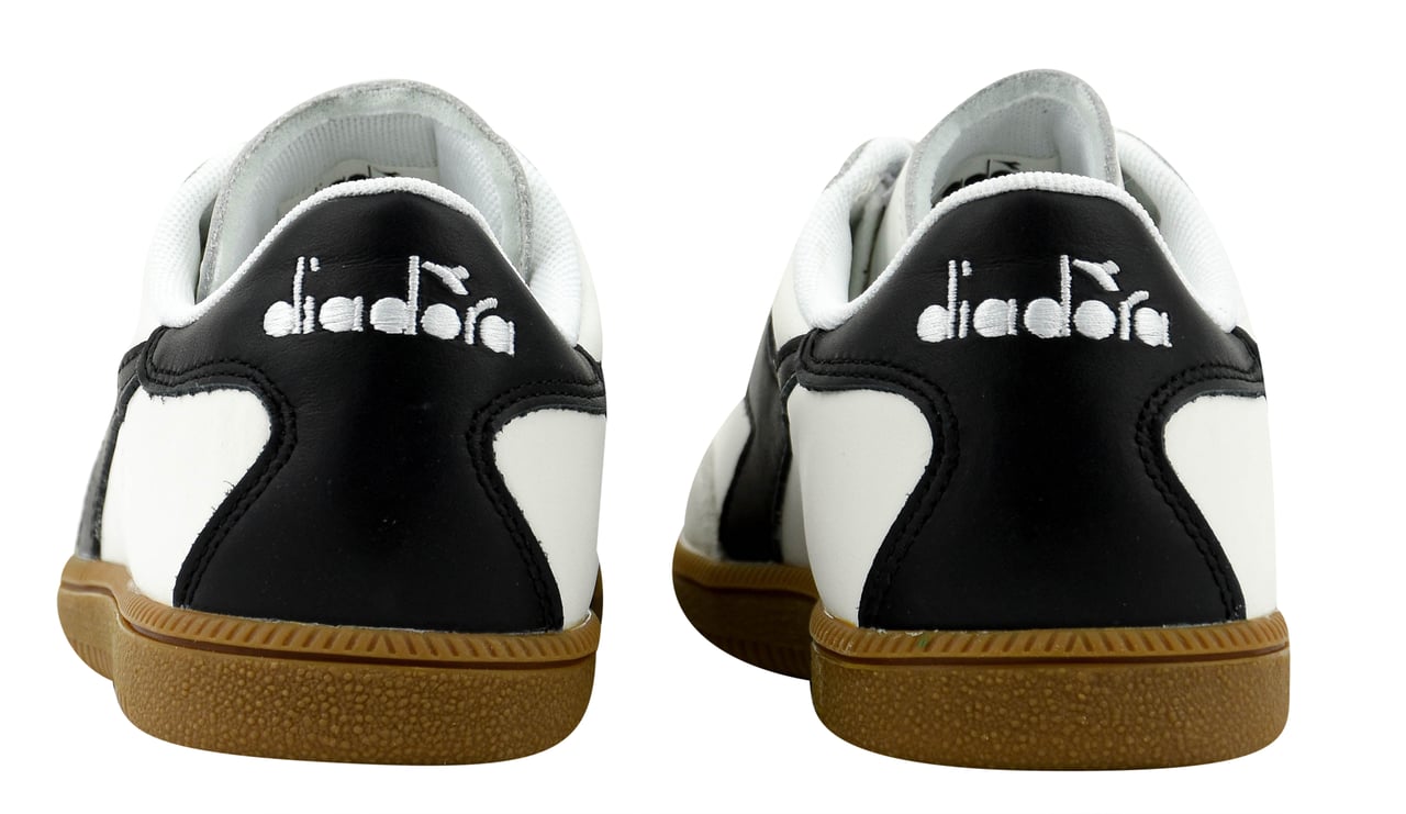Diadora Trainer Sneaker White Black Wit