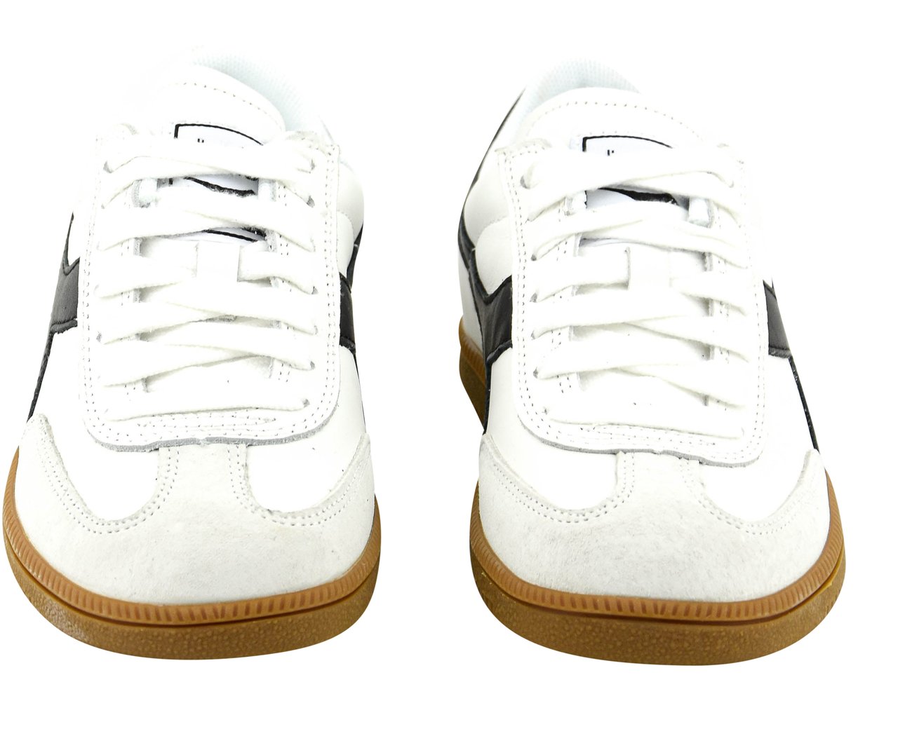 Diadora Trainer Sneaker White Black Wit