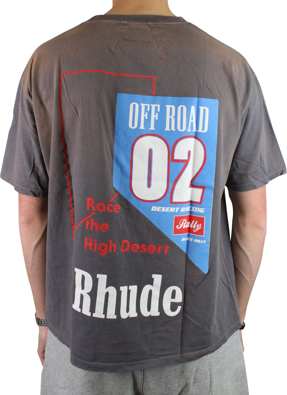 Rhude Rhude 'Off Road' T-shirt (Vintage Grijs) Grijs