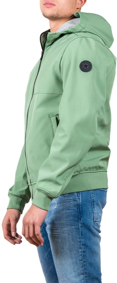 Airforce Softshell Jacket Chestpocket Groen