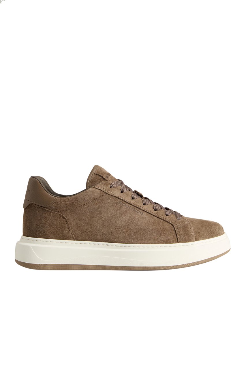 Woolrich Arrow Court Camoscio Sneaker Taupe/Brown Divers
