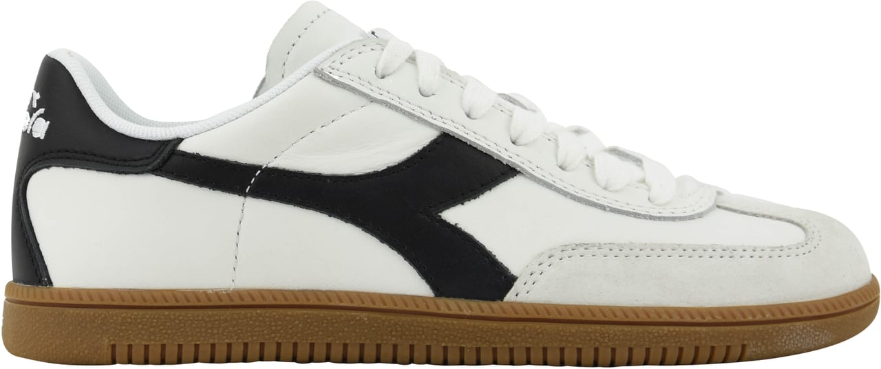 Diadora Trainer Sneaker White Black Wit