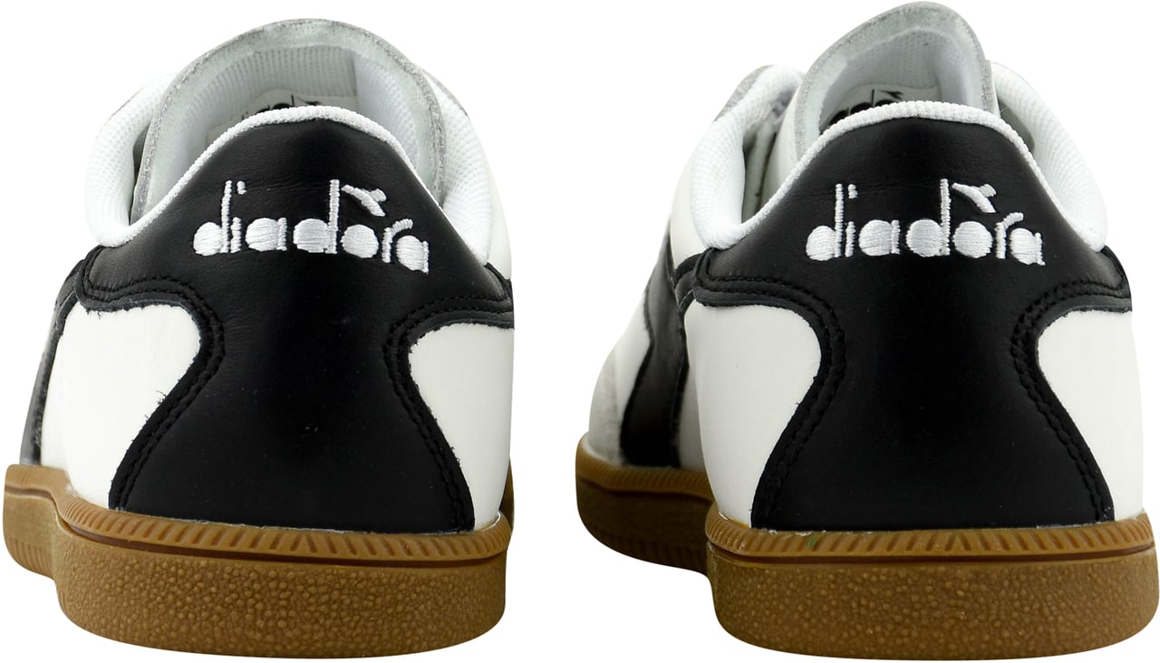 Diadora Trainer Sneaker White Black Wit