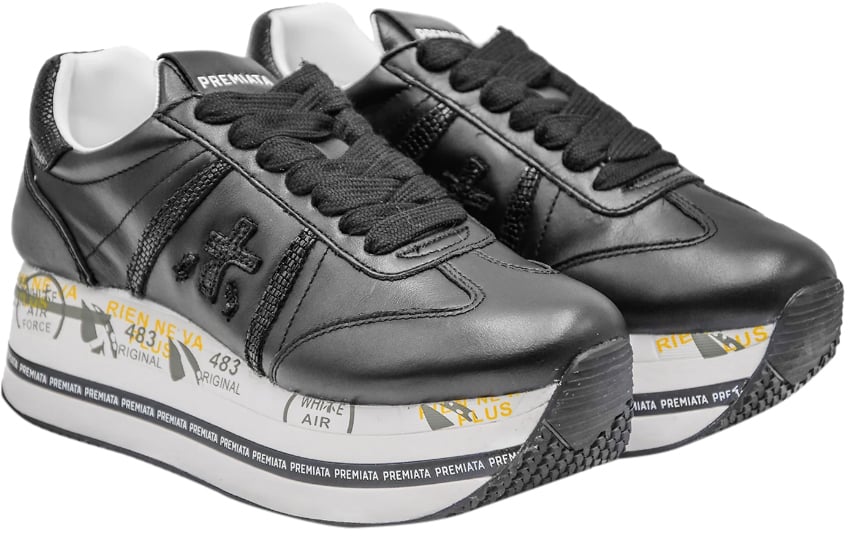 Premiata Sneakers Black Zwart