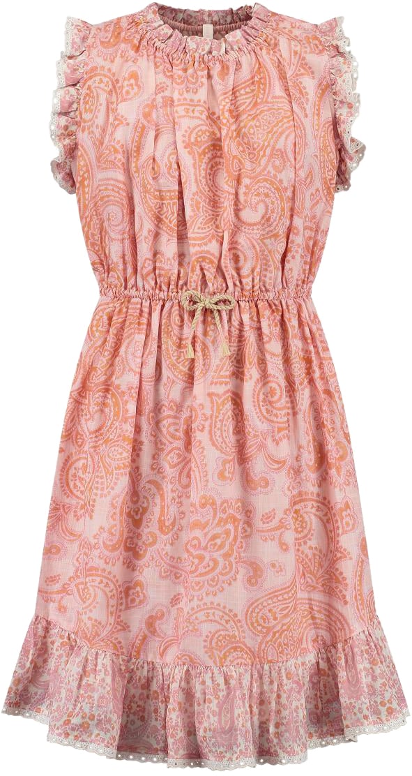 Zimmermann Ottie Flip Dress Rood