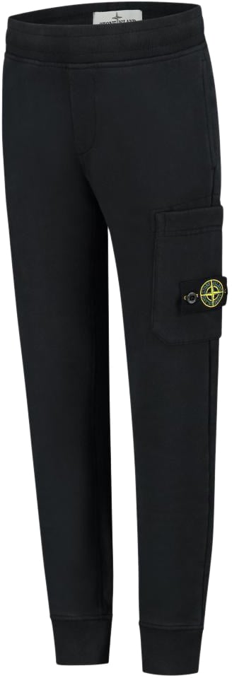 Stone Island Junior Fleece Pants Blauw