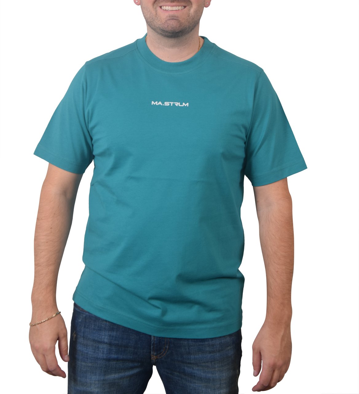 Ma.Strum Ma.Strum Ma.Strum Printed Tee Groen