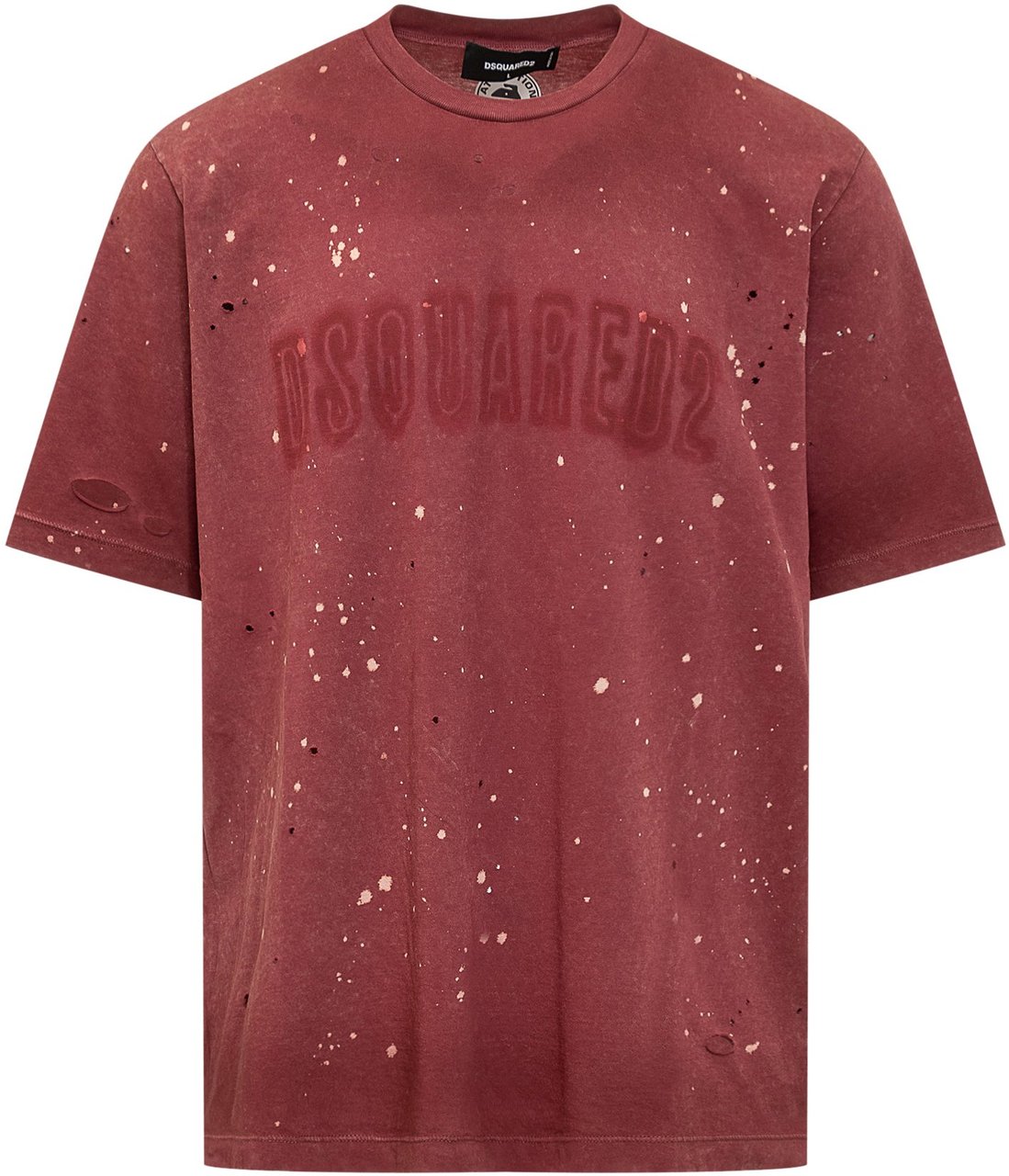 Dsquared2 T-Shirt Loose Fit Rood