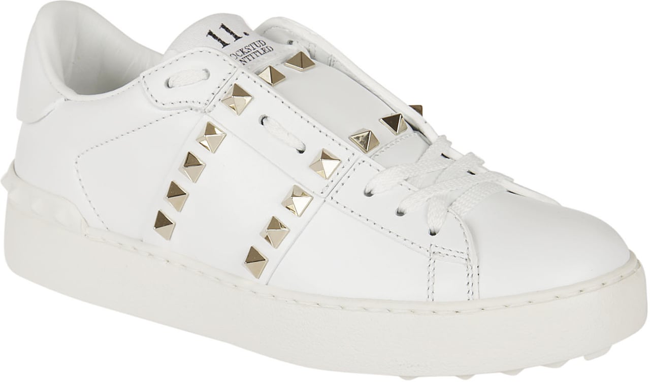Valentino sneakers rockstud untitled Wit