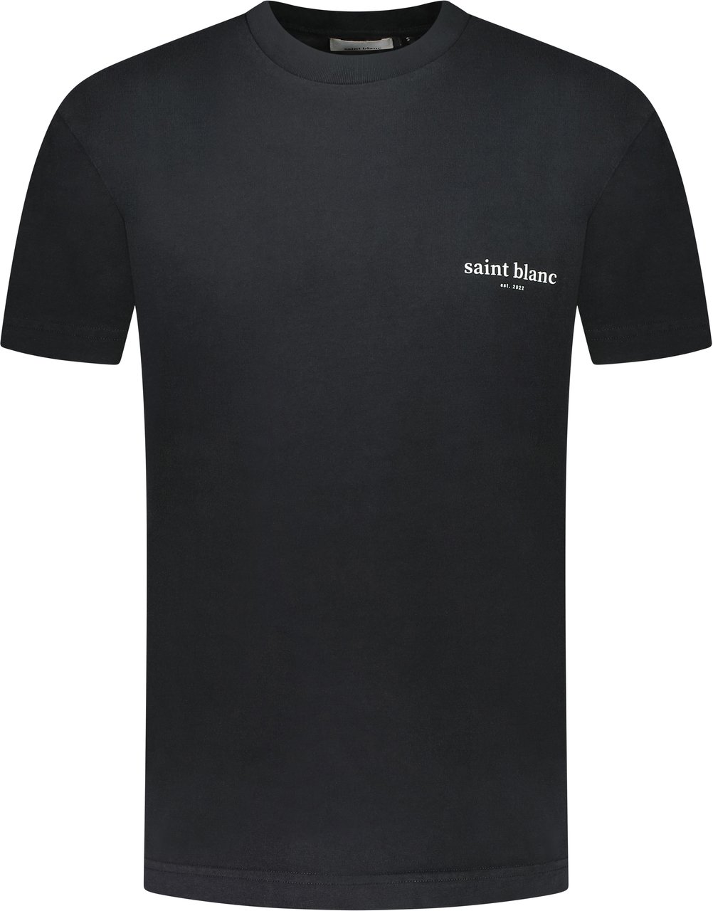 Saint Blanc T-shirt Zwart Zwart