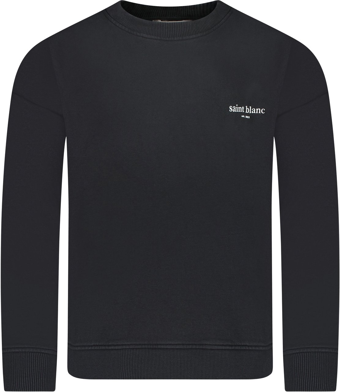 Saint Blanc Sweater Zwart Zwart