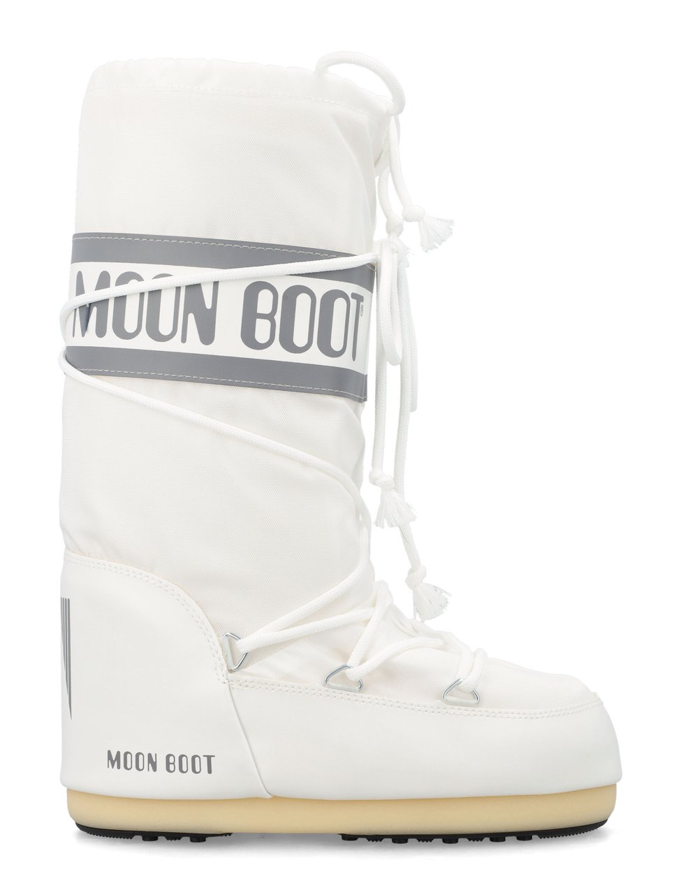 Moon Boot Moon Boot Mb Icon Nylon Boots Creme 80d1400440 Beige