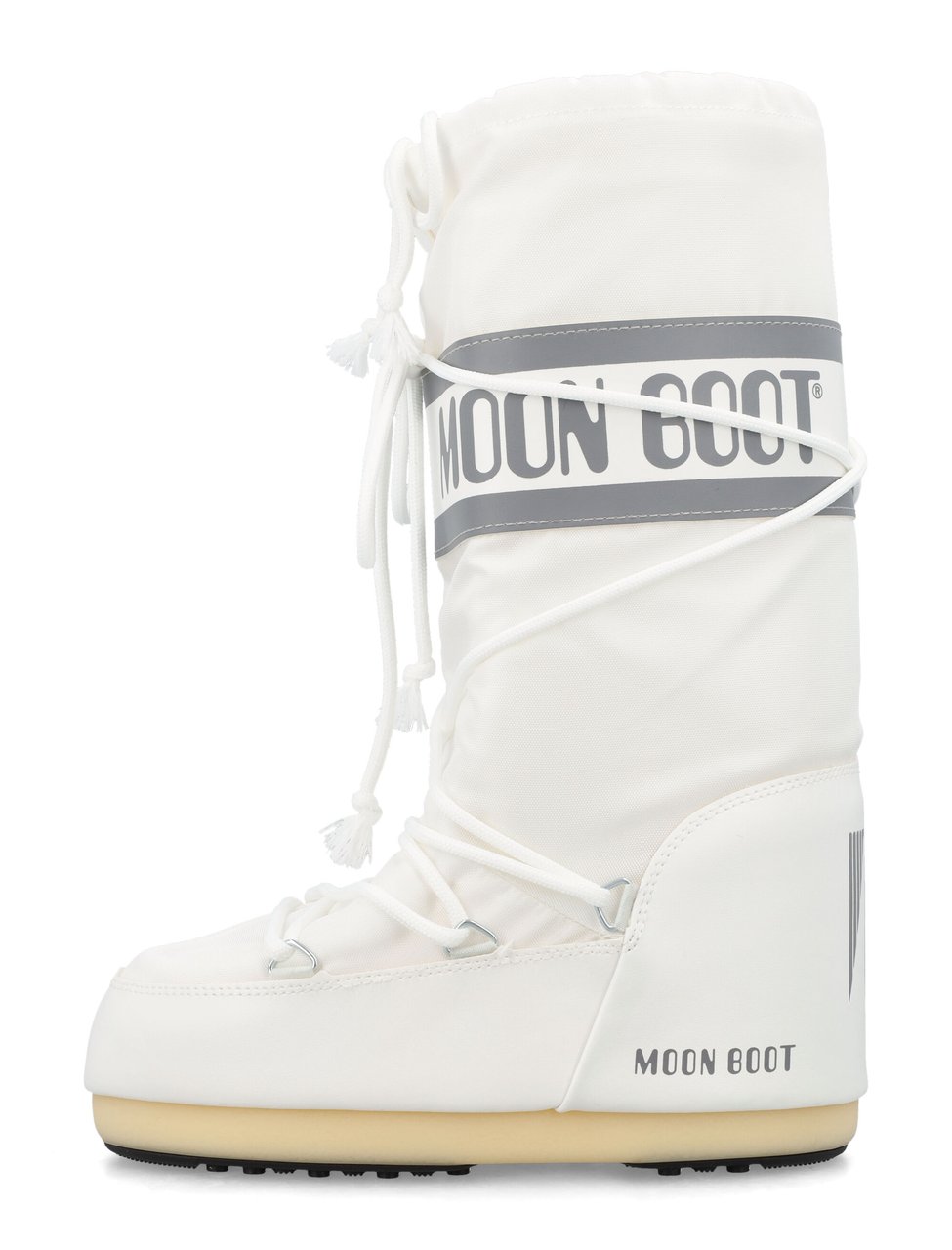 Moon Boot Moon Boot Mb Icon Nylon Boots Creme 80d1400440 Beige