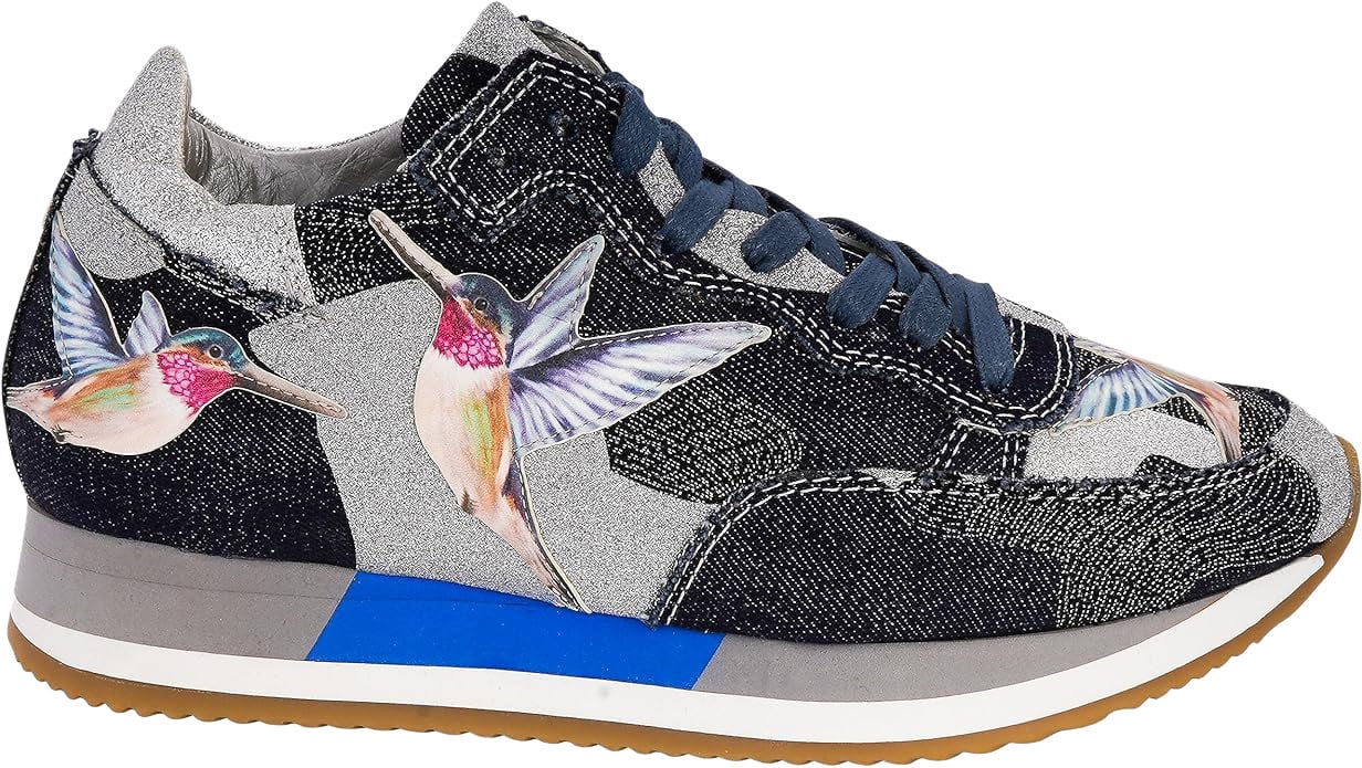Philippe Model Sneakers Etoile Bird Blu Divers