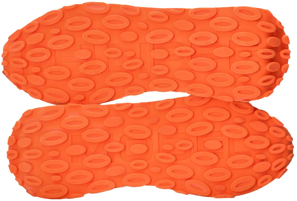 Philippe Model Tropez Haute Neon Noir Orange Zwart