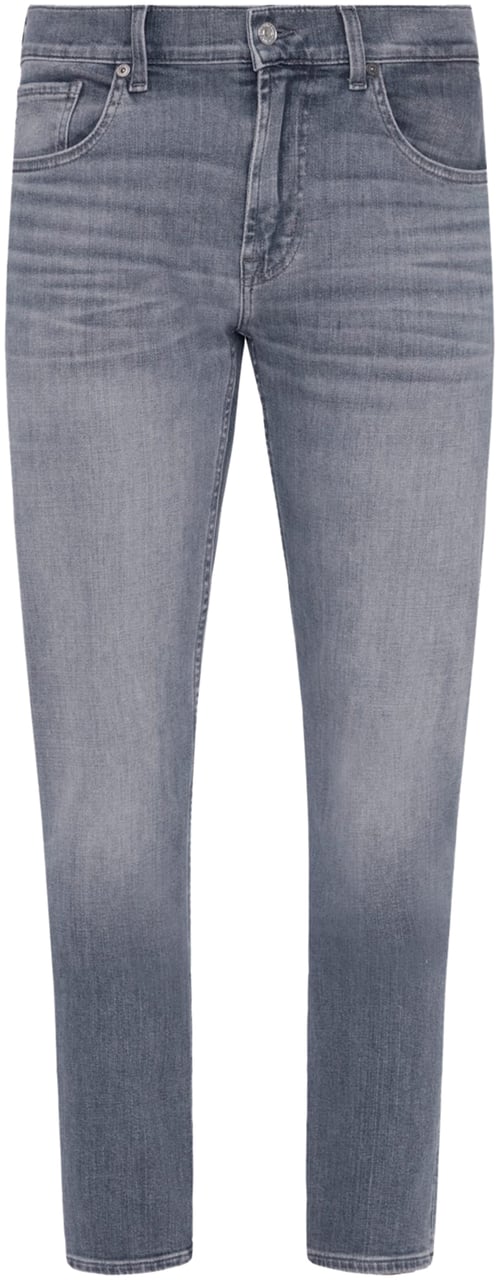 7 For All Mankind Slimmy Tapered Stretch Tek Ampersan Grijs