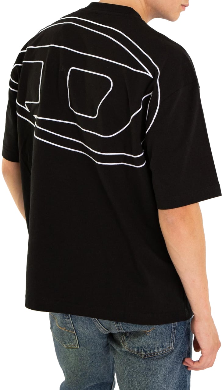 Diesel T-Boggy-Megoval-D Nero Zwart
